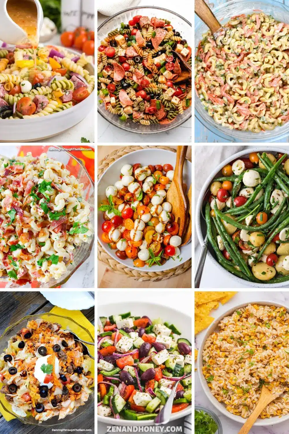 26 BBQ Side Salads for Your Next Cookout - ZEN AND HONEY 2 BBQ side salads