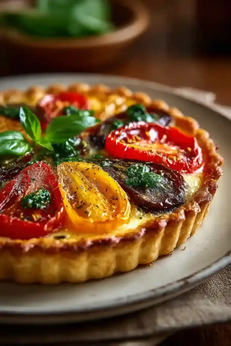 Crisp Tomato Basil Bakes for Easy Summer Entertaining