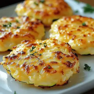 Knusprige Zucchini-Käse-Puffer