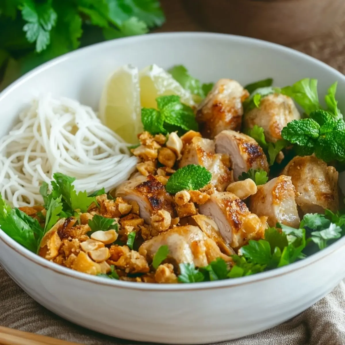 Bo Bun Au Poulet 2 Bo bun au poulet
