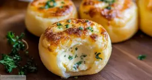 Bombes au Fromage et à l’Ail