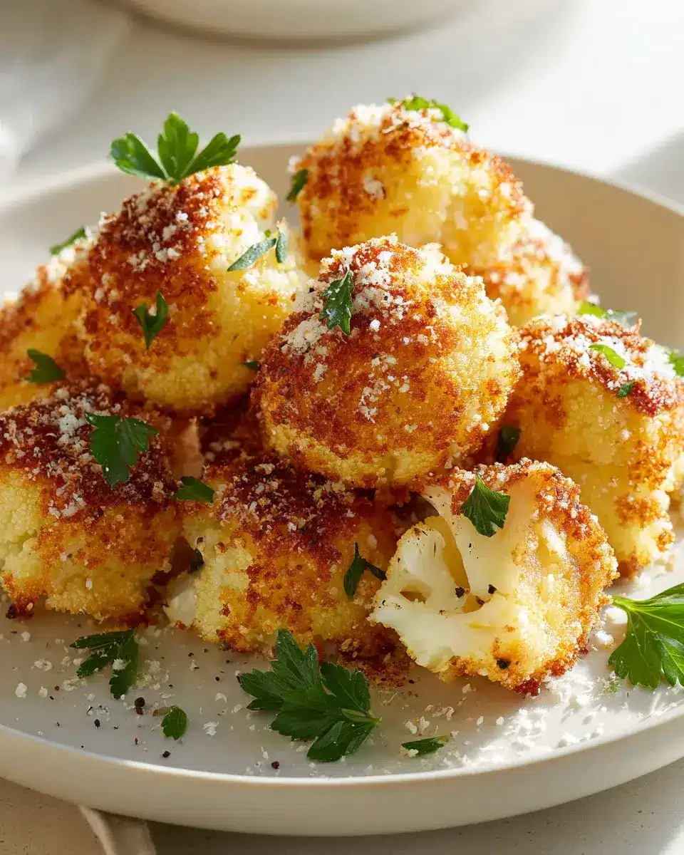 Boulettes de Chou-Fleur Rôties : Savoureuses et Saines! - 2 Boulettes De Chou Fleur Roties