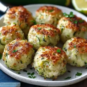 Boulettes de Courgettes au Four