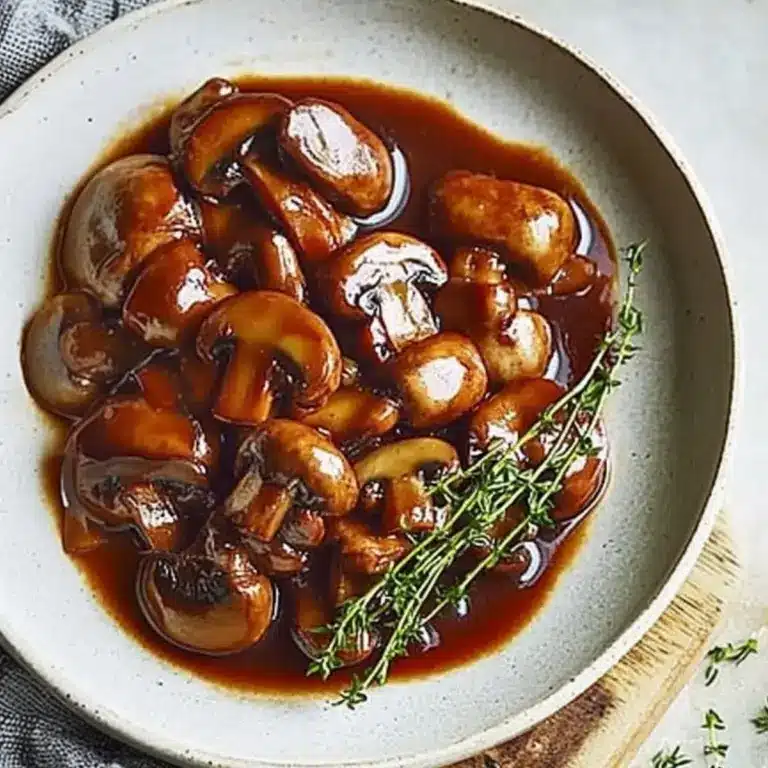Bourguignon De Champignons