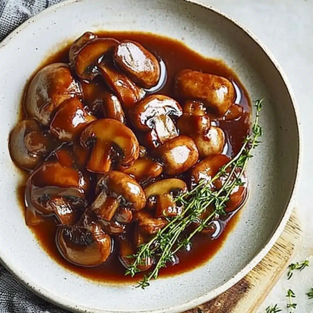 Bourguignon De Champignons 2 Bourguignon de champignons