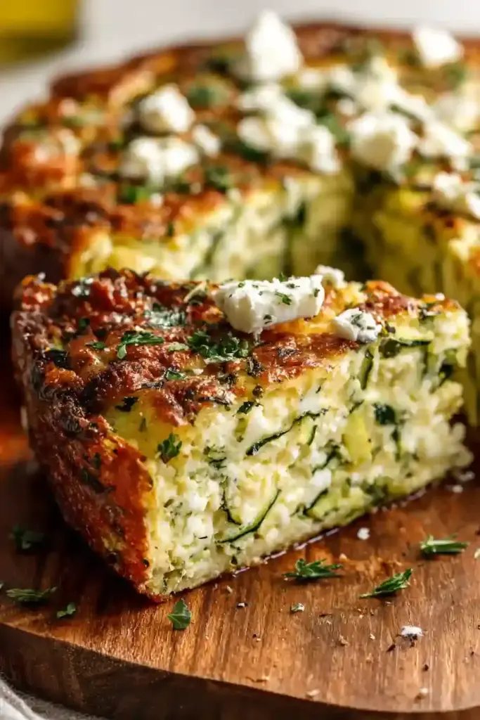 Recette Pratique de Cake Salé Courgette et Féta Facile à Préparer