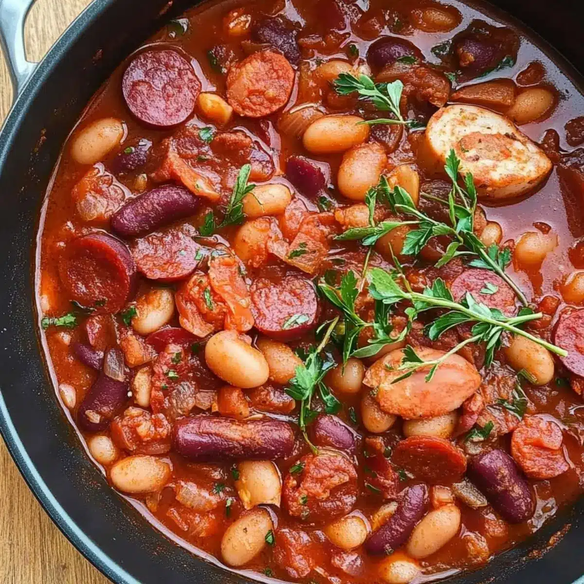 Cassoulet À La Portugaise 2 Cassoulet à la portugaise