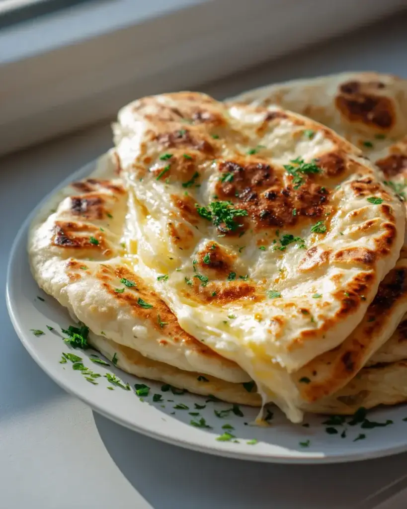 Cheese Naan Vache Qui Rit : Recette Facile & Crémeuse –