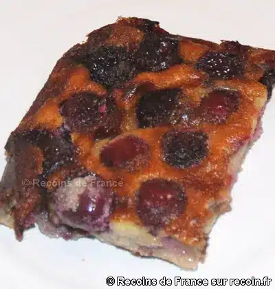 Recette Clafoutis aux cerises sur Recoin.fr