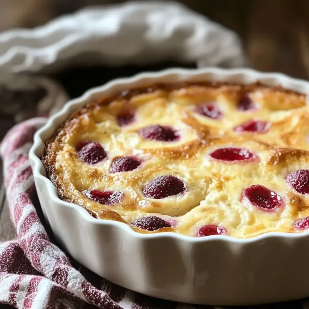 Clafoutis Rhubarbe : Recette Délicieuse et Simple – Cuisine facile et abordable