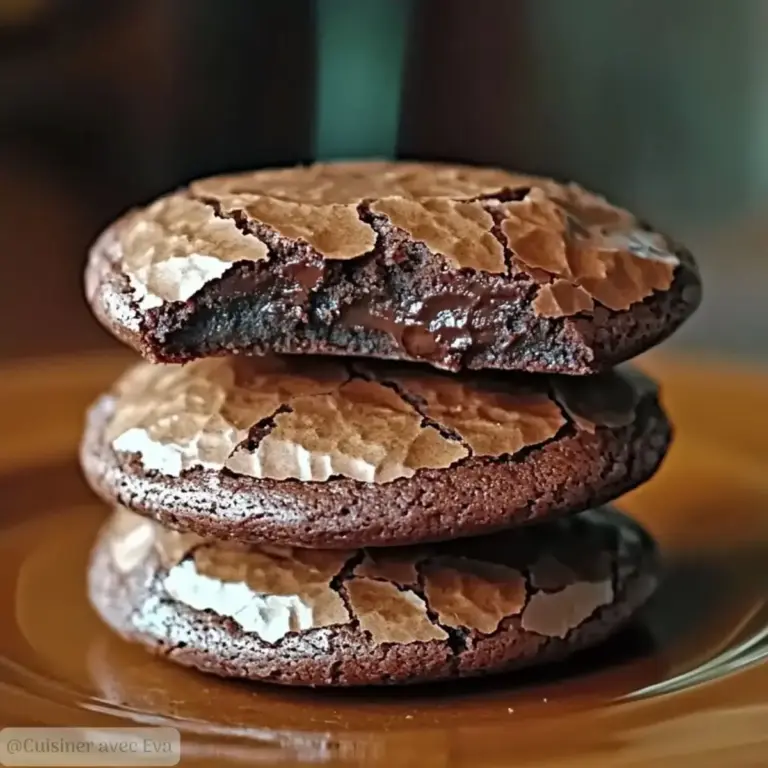 Cookies Façon Brownie : délice chocolaté à tester absolument! –