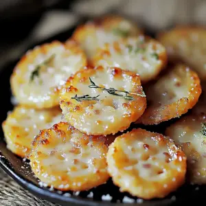 Cookies Apéritifs au Parmesan : Savourez des délices croustillants