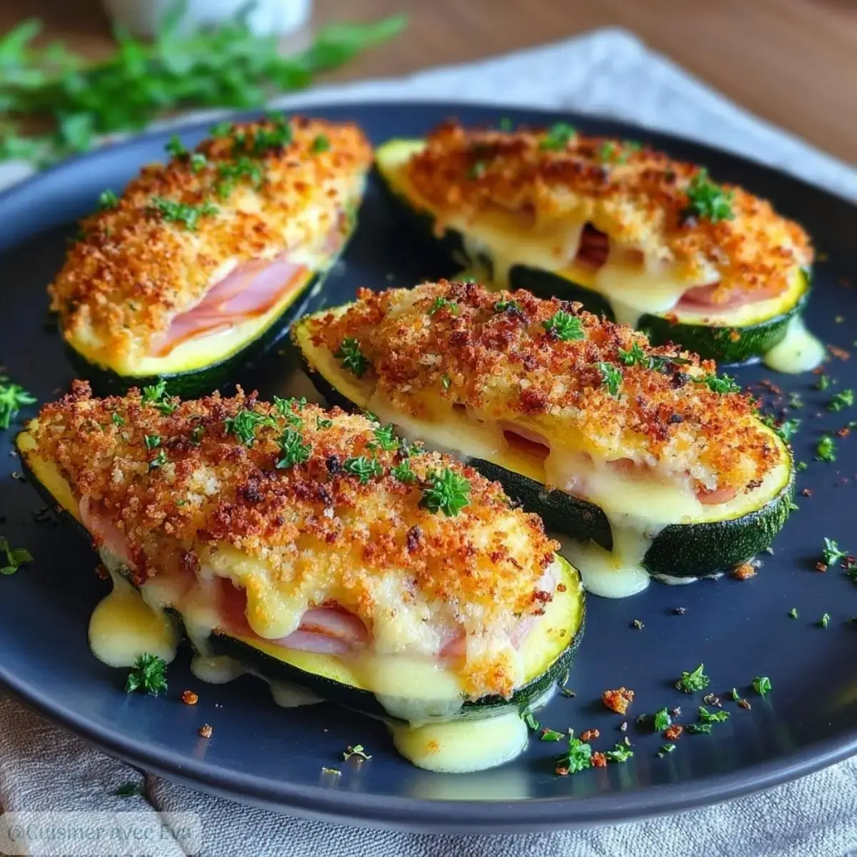 Cordon Bleu de Courgette : Savourez cette délicieuse recette ! - 2 Cordon Bleu de Courgette