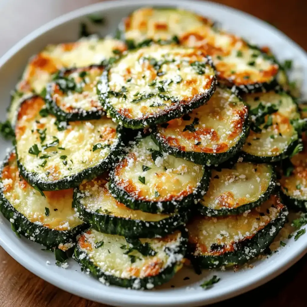 Irresistibly Crunchy Garlic Parmesan Roasted Zucchini – HeavenlyRecipe