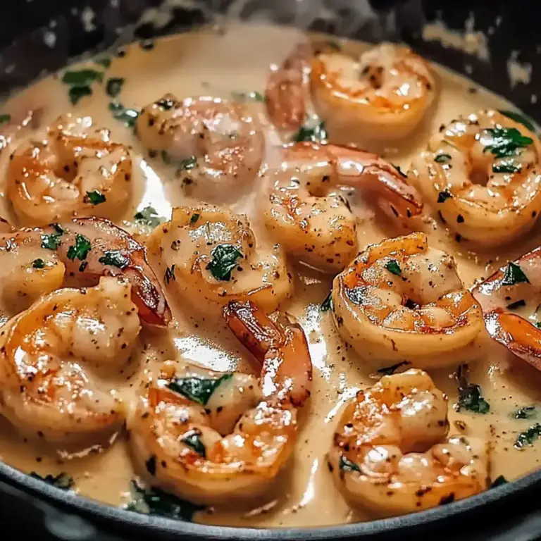 Crevettes Crémeuses Toscane : un délice réconfortant facile !