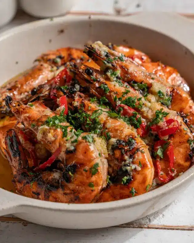 Grilled Prawns With Garlic, Lemon & Chilli | Culinary Cartel