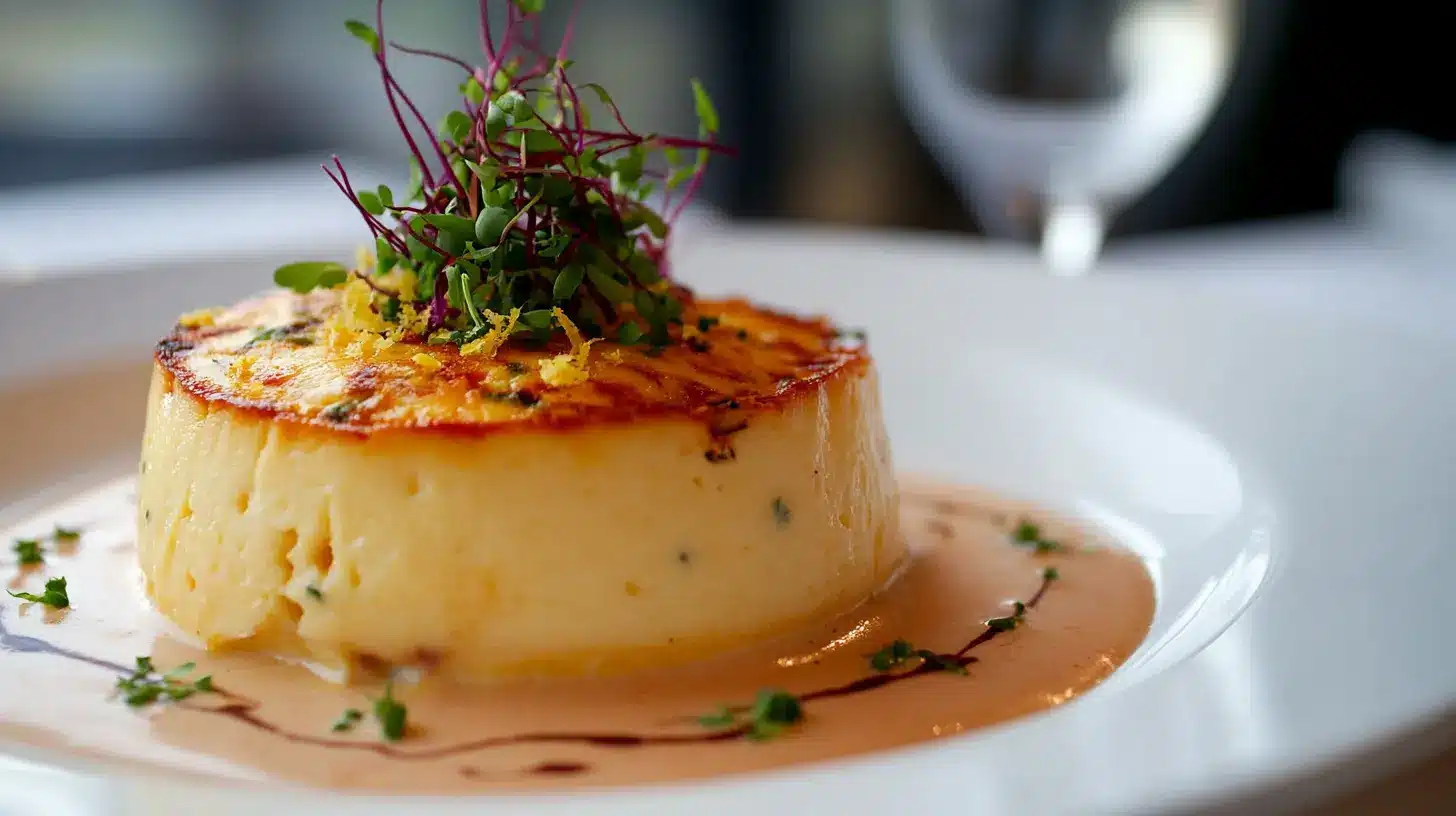 Flan au crabe sauce ciboulette : Comment préparer en 5 étapes 2 Flan au crabe sauce ciboulette