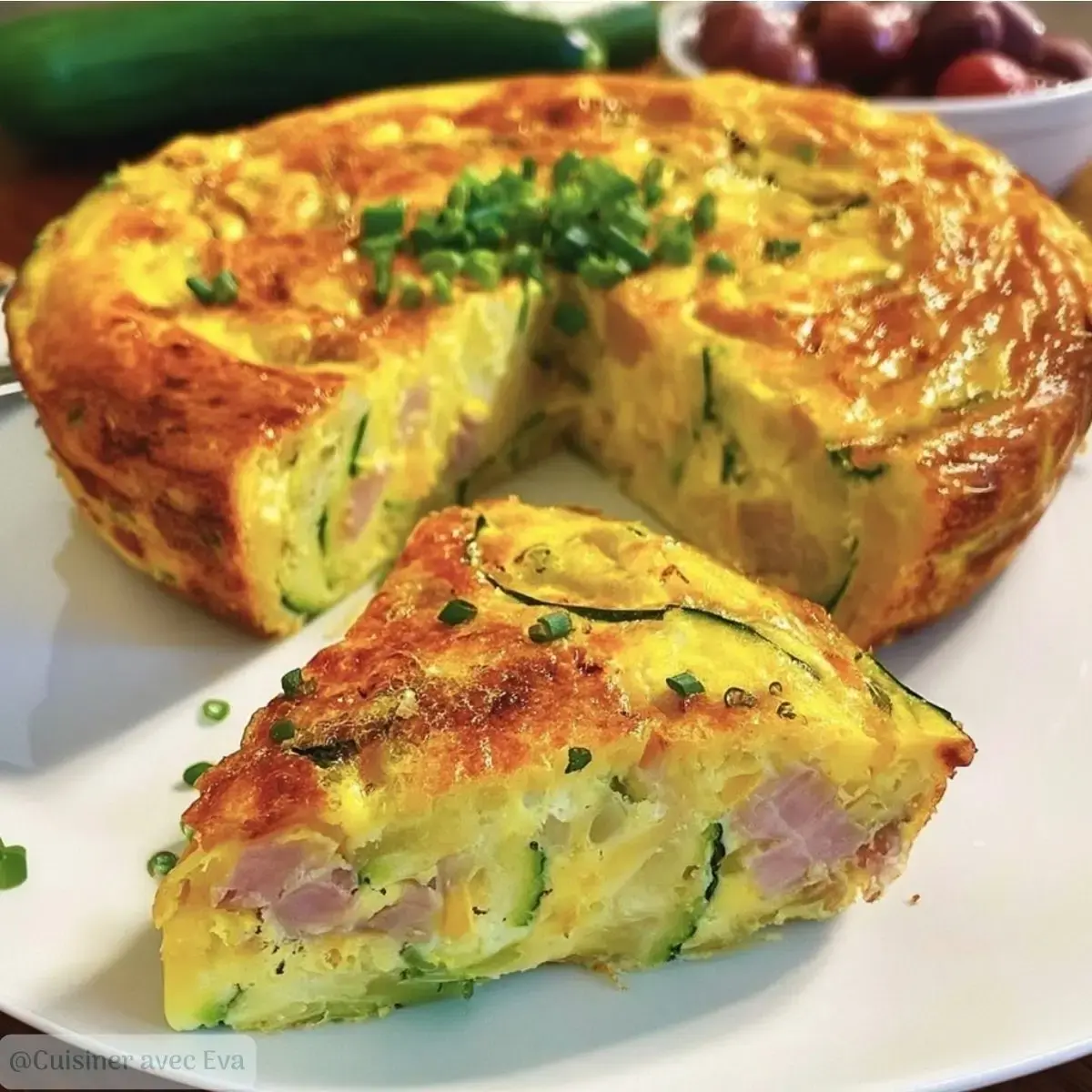 Flan de Courgettes au Jambon : Un Délice à Essayer ! - 2 Flan de courgettes au jambon