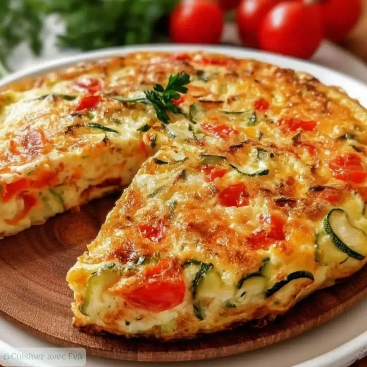 Frittata aux Courgettes et Tomates : un délice facile à réaliser ! - 2 Frittata aux courgettes et tomates