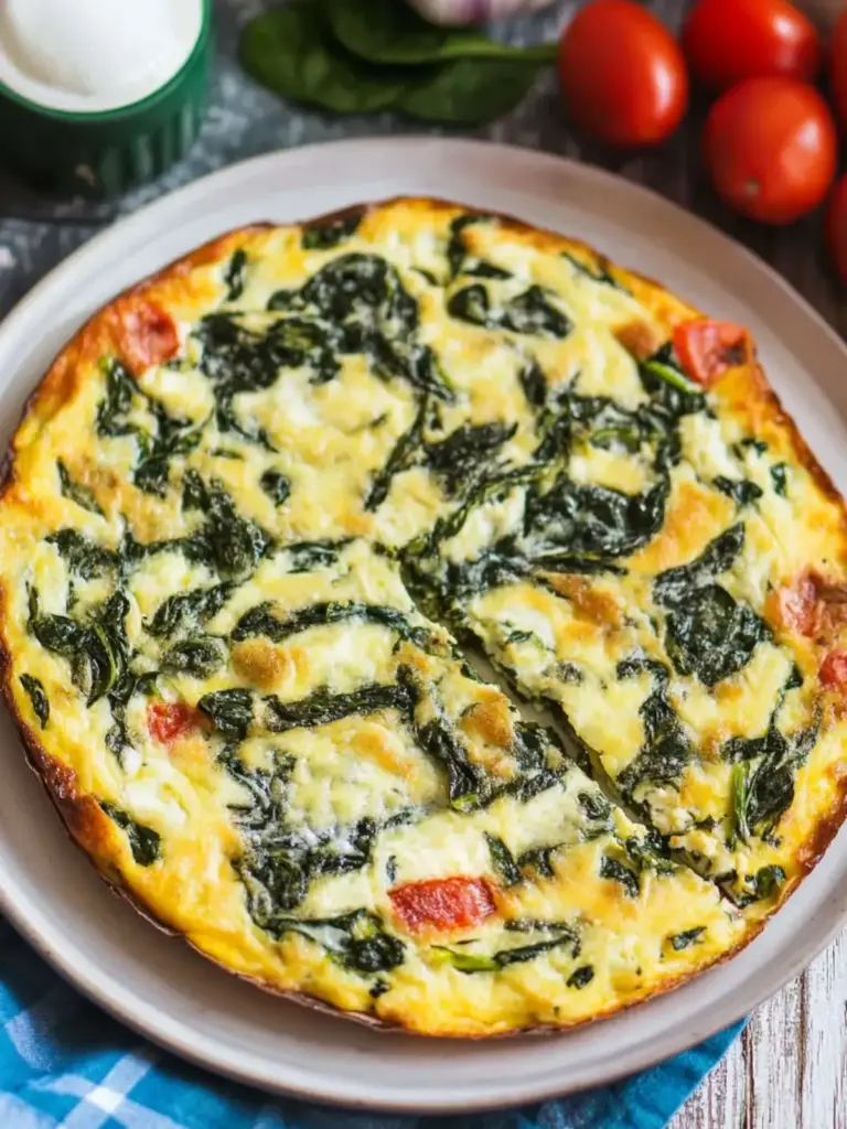 Spinat-Feta-Frittata: Schnell, Gesund und Glutenfrei genießen – Amaliarezepte