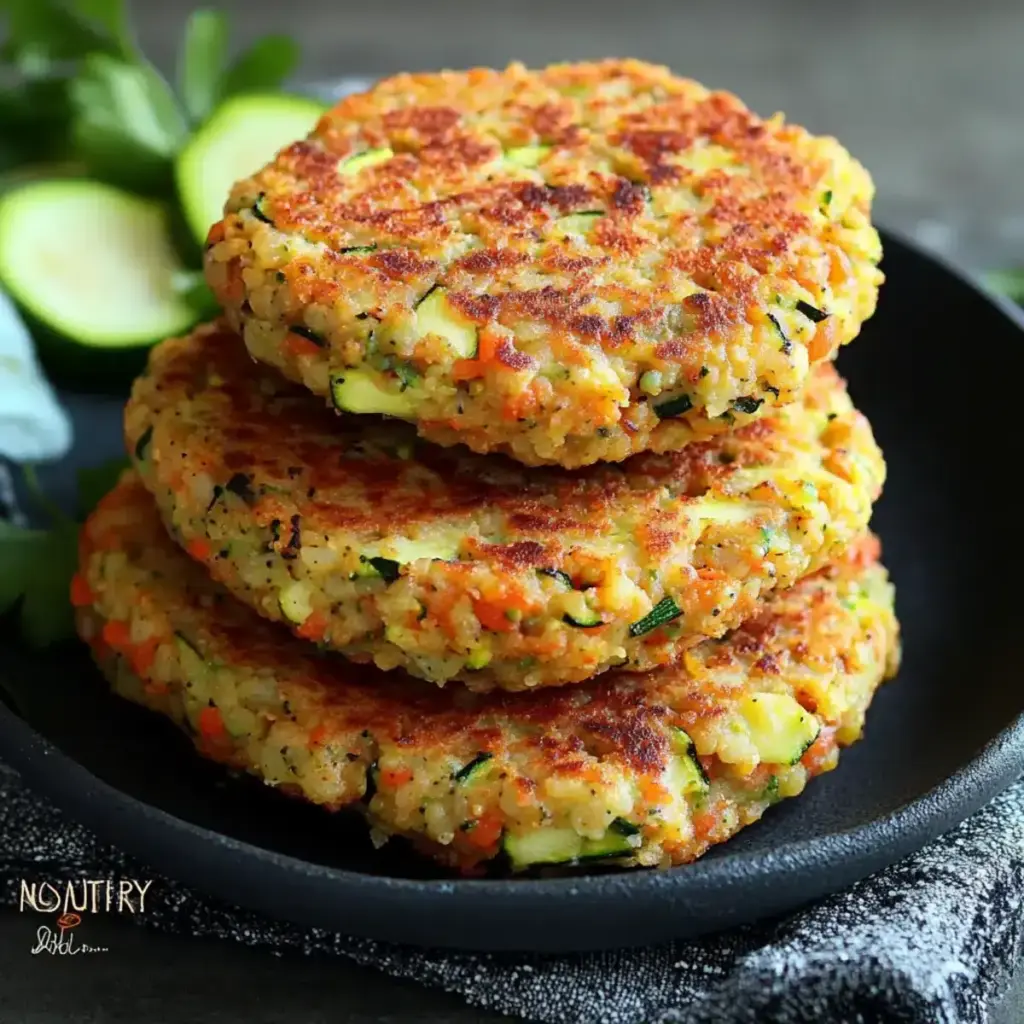 Galettes de Lentilles Corail et Courgettes : Savoureuses et Saines