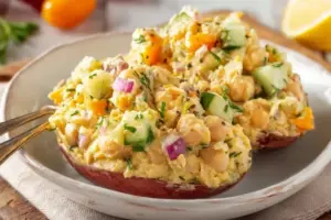 Houmous Crémeux aux Herbes Fraîches