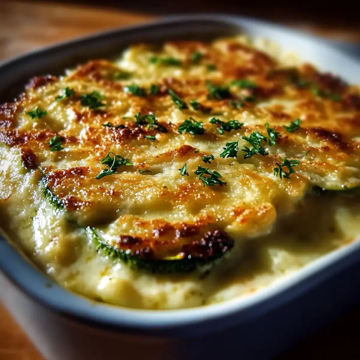 Gratin de courgettes