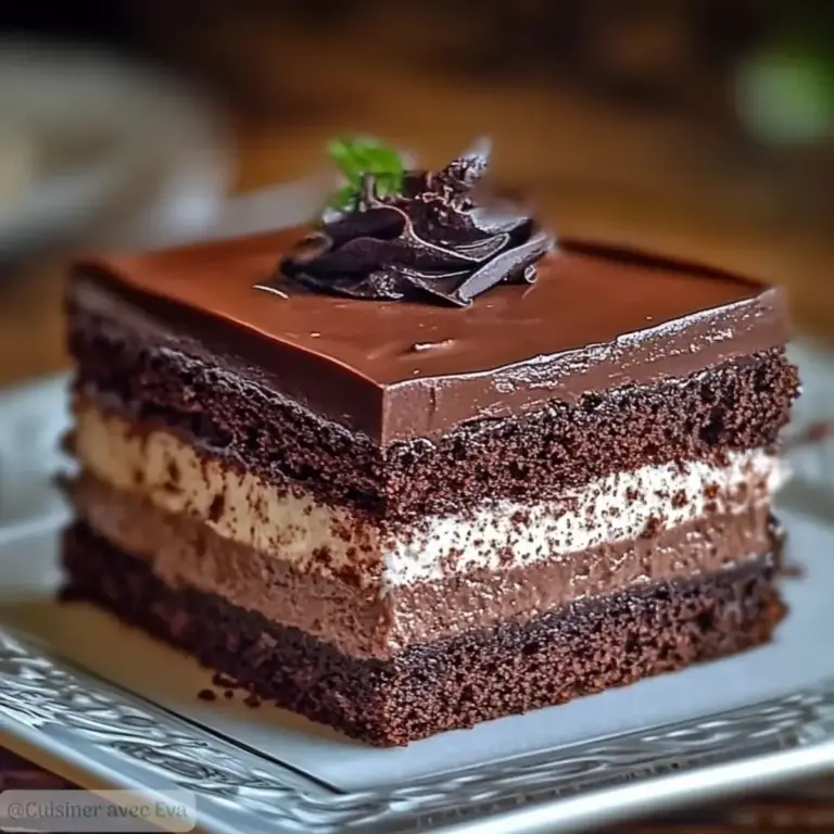 Gâteau Fondant Chocolat & Mascarpone, un délice irrésistible ! –