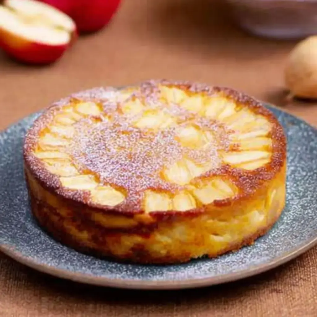 Gâteau aux Pommes à Tomber par Terre