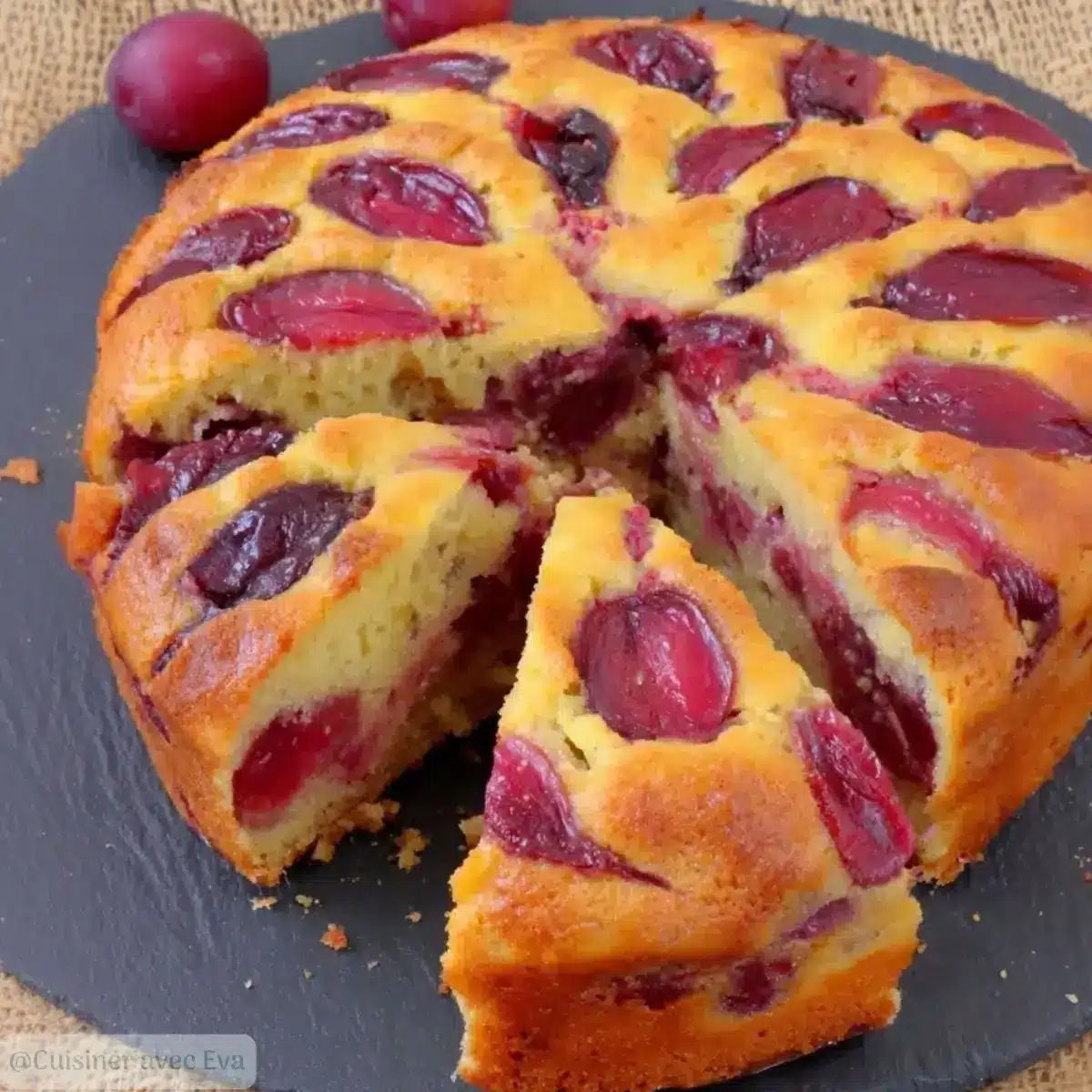Gâteau aux Prunes Très Moelleux, une douceur à découvrir! - 2 Gâteau aux Prunes Très Moelleux