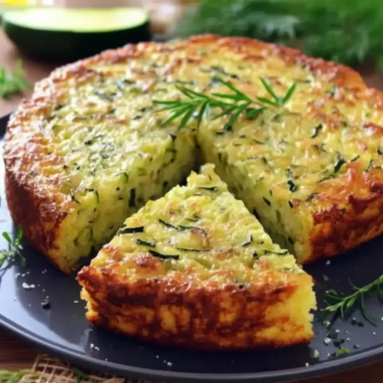 Gâteau courgettes parmesan : une recette délicieuse à découvrir ! –
