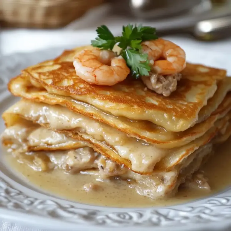 Gâteau de Crêpes de la Mer