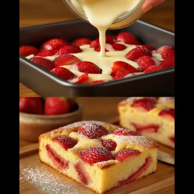 Irresistible Gâteau Moelleux aux Fraises Fraîches –