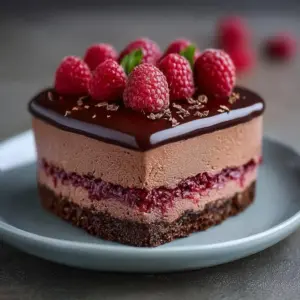 Gâteau Mousse Chocolat Framboise Rapide