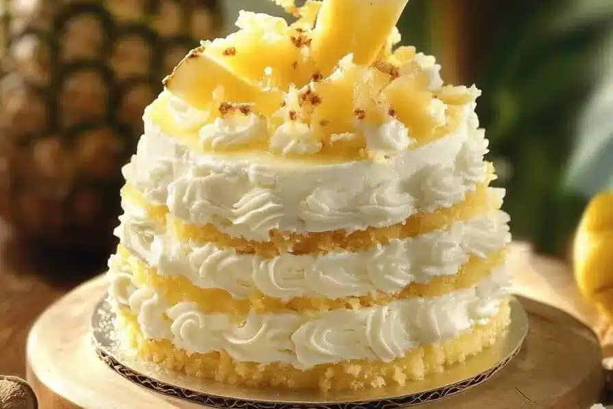 Gâteau à la Piña Colada