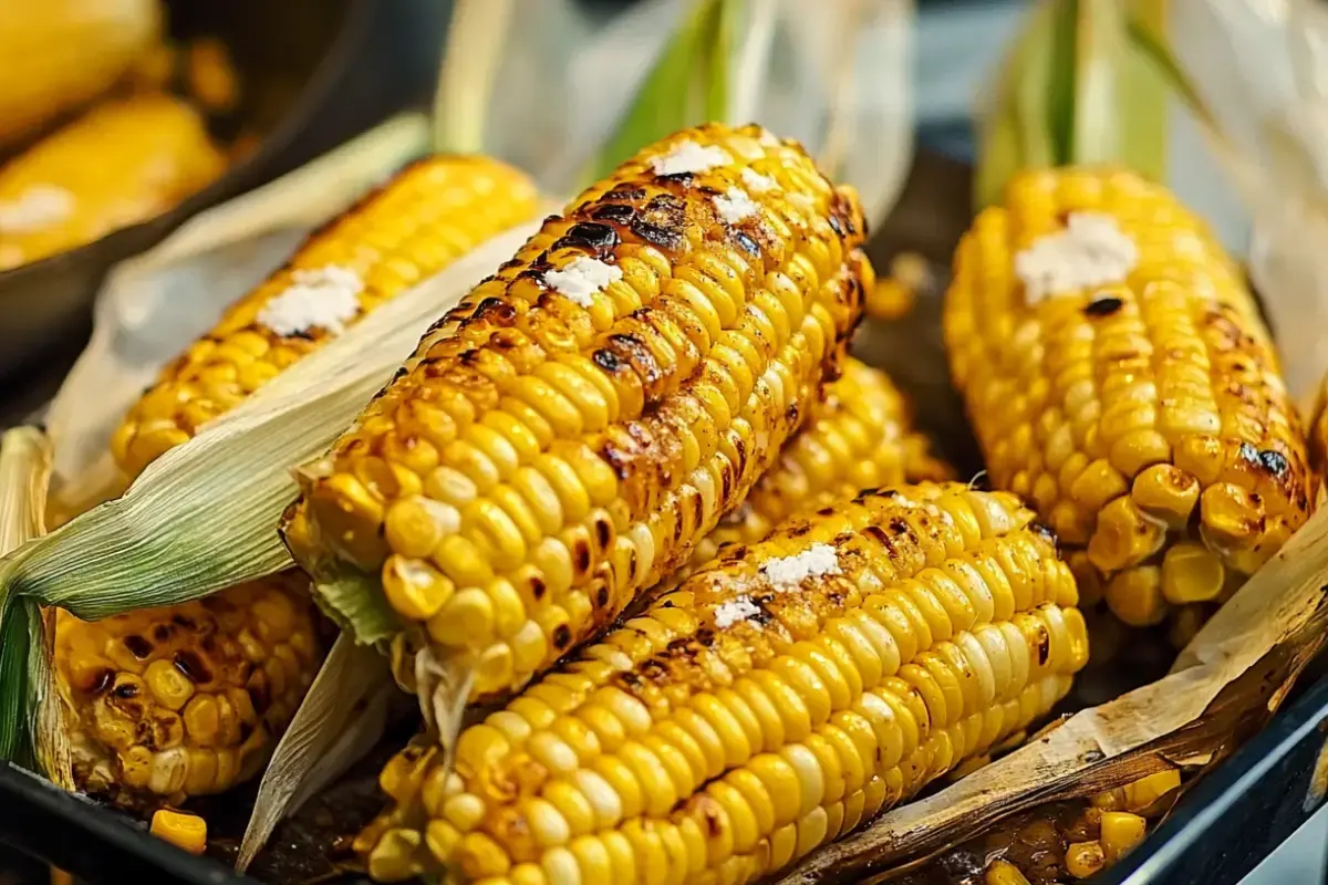 Maïs BBQ à la mexicaine - Recettes de Luxe 2 Maïs BBQ à la mexicaine
