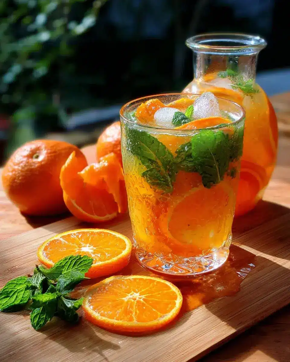 Mojito à la mandarine ou à la tangerine 2 Mojito à la mandarine