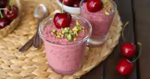 Mousse aux cerises