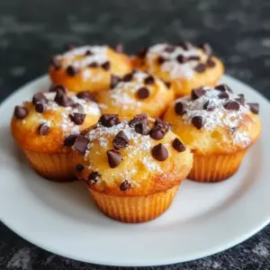 Muffins aux pépites de chocolat