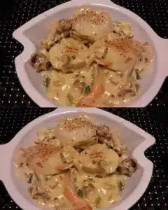 Noix de Saint-Jacques sur fondue de poireaux