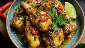Poulet Citronnelle Vietnamien