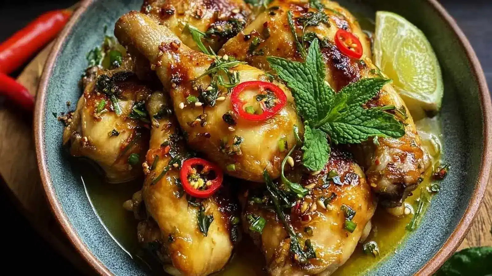 Poulet Citronnelle Vietnamien : 6 Étapes Faciles et Savoureux 2 Poulet Citronnelle Vietnamien