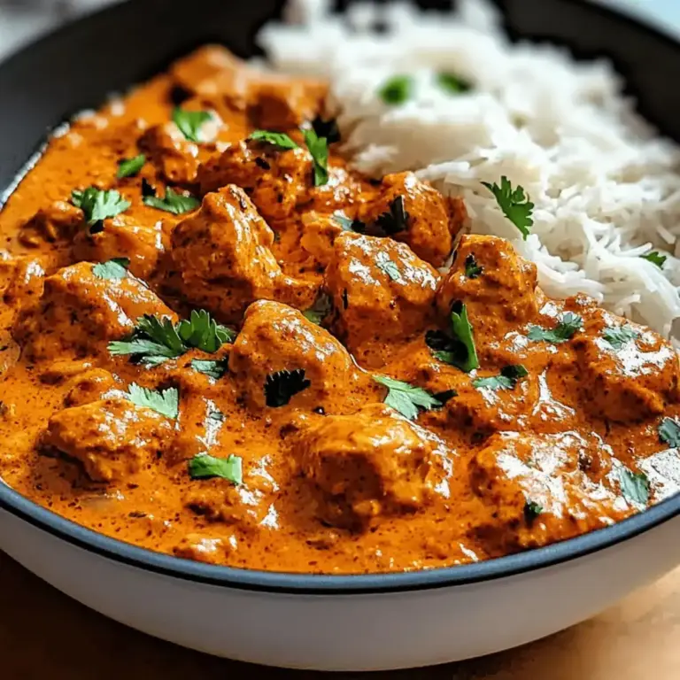 Le Meilleur Poulet Tikka Masala: Recette Crémeuse et Savoureuse