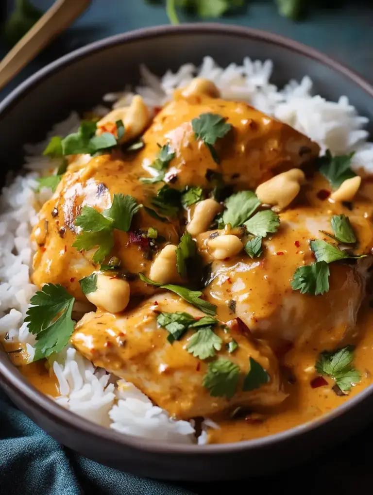 Poulet au Beurre de Cacahuète : Une Recette Incroyable Ultime