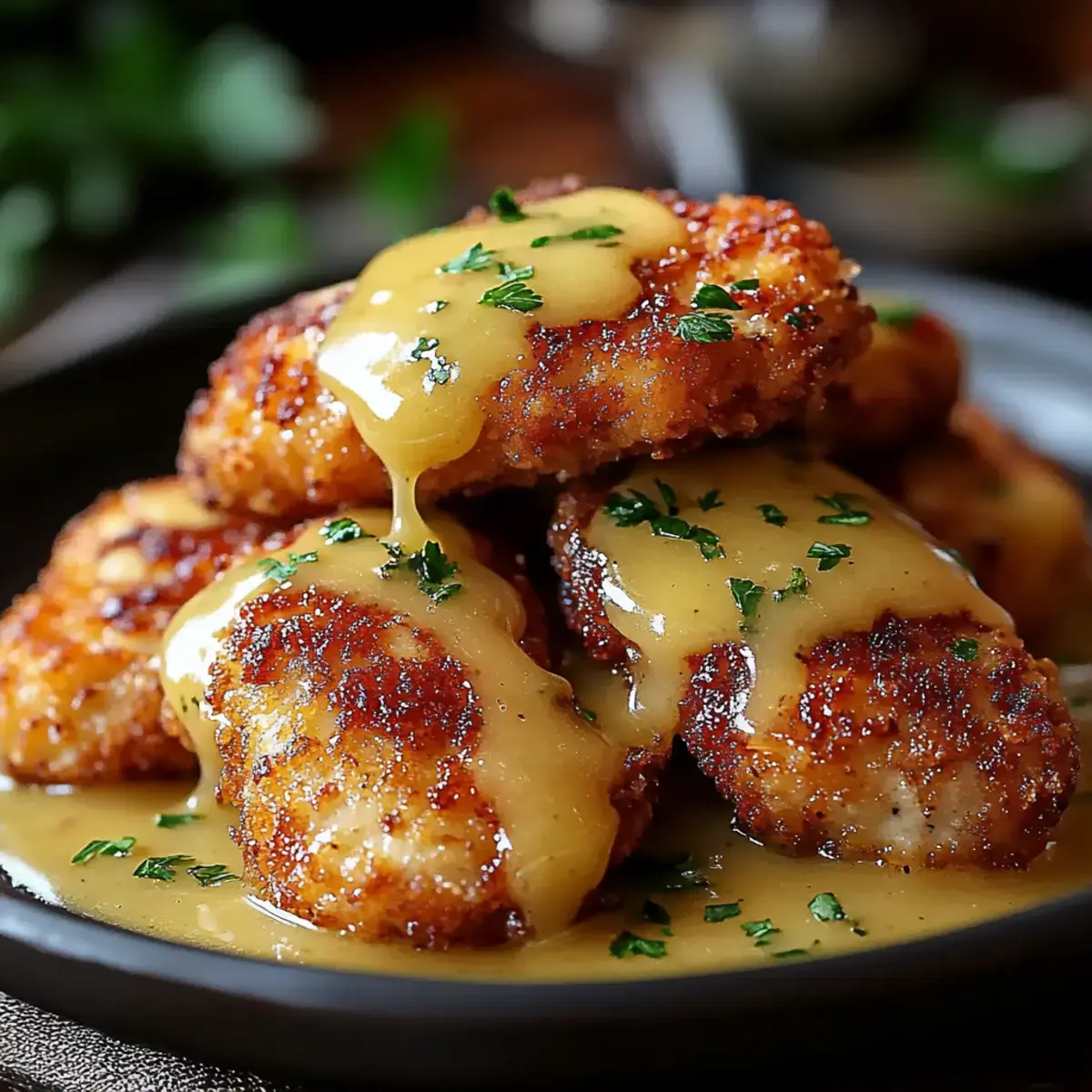 Poulet Croquant avec Sauce Moutarde au Miel, un délice incontournable 2 Poulet croustillant sauce moutarde au miel