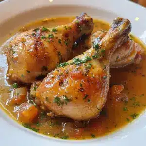 Poulet fondant à la mijoteuse