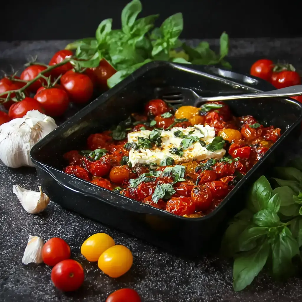 Pâtes feta tomates cerises : 1 recette sensationnelle facile