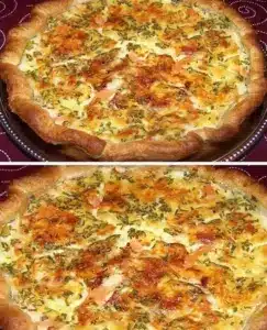 Quiche Crémeuse au Saumon Fumé
