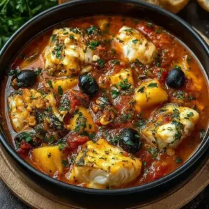Ragoût de Poisson à la Sicilienne