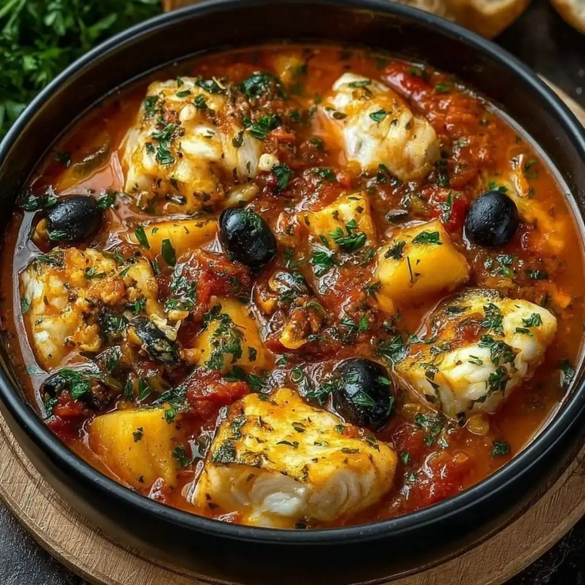 Ragoût de Poisson à la Sicilienne – Saveurs Méditerranéennes Faciles - 2 Ragoût de Poisson à la Sicilienne